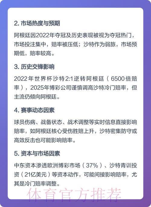世界杯赔率预测趋势深度解析 世界杯赔率预测趋势深度解析